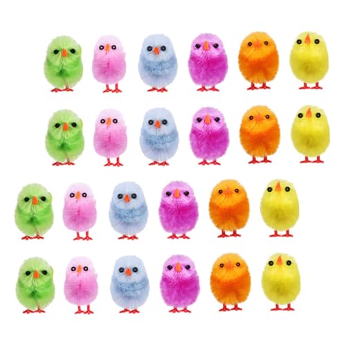 Mikinona 24 Stück Teiliges Mini Plüschtier Küken Weiche Osterdeko Flauschige Kleine Hühnerfiguren Vielseitige Kuscheltiere für Party und Wohnraumgestaltung Mikinona 24 Stück Teiliges Mini Plüschtier Küken Weiche Osterdeko Flauschige Kleine Hühnerfiguren Vielseitige Kuscheltiere für Party und Wohnraumgestaltung von Mikinona