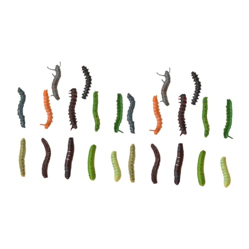 Mikinona 24 Stück Teiliges Raupen deko Realistische Bonsai Ornamente Robuste Wetterfest und Bruchfest für Garten Landschaftsgestaltung Kinderfreundlich und Sicher Mikinona 24 Stück Teiliges Raupen deko Realistische Bonsai Ornamente Robuste Wetterfest und Bruchfest für Garten Landschaftsgestaltung Kinderfreundlich und Sicher von Mikinona