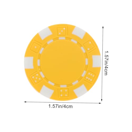 Mikinona 28 Stück Teiliges Poker Chip aus Robustem PP Stapelbare Spielchips in Farben Vielseitig als Golfball Marker und Kreative Spielsteine für Poker und Brettspiele Mikinona 28 Stück Teiliges Poker Chip aus Robustem PP Stapelbare Spielchips in Farben Vielseitig als Golfball Marker und Kreative Spielsteine für Poker und Brettspiele von Mikinona