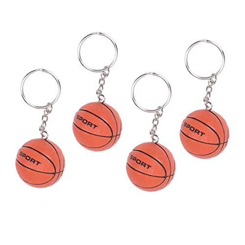 Mikinona 2Stücke Mini Basketball Schlüsselanhänger Kreative PU Anhänger für Sportliebhaber Dekoration für Taschen und Schlüssel Langlebig und Handlich Mikinona 2Stücke Mini Basketball Schlüsselanhänger Kreative PU Anhänger für Sportliebhaber Dekoration für Taschen und Schlüssel Langlebig und Handlich von Mikinona