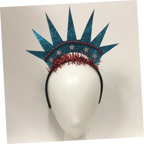 Mikinona 3 Stück Stirnband Haare Zum Unabhängigkeitstag Performance-haarreifen Kopfschmuck Für Die Party Party-kopfschmuck Freiheitsstatue Haarband Mikinona 3 Stück Stirnband Haare Zum Unabhängigkeitstag Performance-haarreifen Kopfschmuck Für Die Party Party-kopfschmuck Freiheitsstatue Haarband von Mikinona