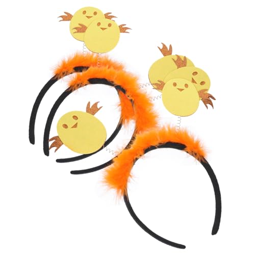 Mikinona 3 Stück Süße Küken Haarreifen Tierisches Stirnband für Partys Hochzeiten und Outdoor Events Lustige Kopfbedeckung als Fotorequisiten für und Mädchen Mikinona 3 Stück Süße Küken Haarreifen Tierisches Stirnband für Partys Hochzeiten und Outdoor Events Lustige Kopfbedeckung als Fotorequisiten für und Mädchen von Mikinona
