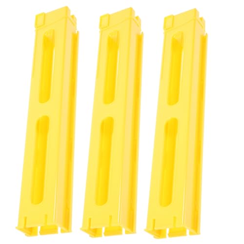 Mikinona 3 Stück Teiliges Domino Zug Clips Farbige Domino Zug Zubehörteile Kindgerechte Fördert Kreatives Bauen und Schnelles Aufstellen Zufällige Farbe Zufällige Farbe von Mikinona