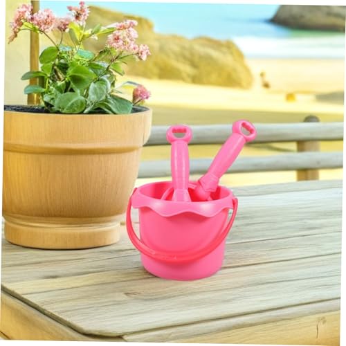 Mikinona 3 Stück Teiliges Gartenspielzeug Set für Leichte Sand Gartenschaufeln mit Wasser Eimer Kindgerechte Langlebig und Tragbar für Strand und Garten von Mikinona