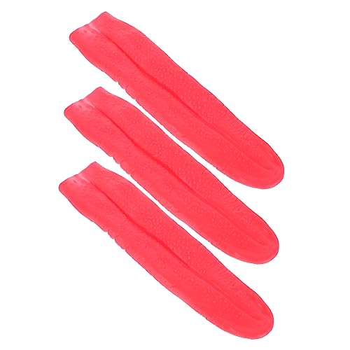 Mikinona 3 Stück Teiliges Rotes Halloween Long Tongue Prop Realistische Simulation Gruselige Verkleidung Requisite für Kostümparty Dekoration und Streichspaß Mikinona 3 Stück Teiliges Rotes Halloween Long Tongue Prop Realistische Simulation Gruselige Verkleidung Requisite für Kostümparty Dekoration und Streichspaß von Mikinona