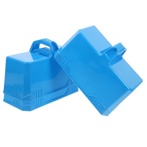 Mikinona 3 Stück Teiliges Sand Schneebrickform Robuste Kunststoffformen für Vielseitig für Sand und Schnee Einfach Tragbar für Outdoor Spiel und Burgenbau Zufällige Farbe Zufällige Farbe von Mikinona