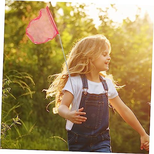 Mikinona 3 Stück Teiliges Teleskopisches Fangnetz für Insekten und Fische Leichtes Sommer Outdoor mit Ausziehbarem Edelstahlstiel Geeignet für Garten Naturerkundung und Angeln von Mikinona