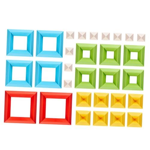 Mikinona 30 Stück Teiliges Bausteine für Kleinkinder Bunte Geometrische Formen Stabiles Lernspielzeug für Eltern Junge Mädchen interaktion Fördert Kreativität und Formenerkennung Mikinona 30 Stück Teiliges Bausteine für Kleinkinder Bunte Geometrische Formen Stabiles Lernspielzeug für Eltern Junge Mädchen interaktion Fördert Kreativität und Formenerkennung von Mikinona
