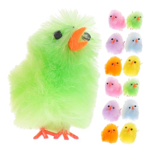 Mikinona 32 Stück Teiliges Plüschküken Flauschige Osterdeko Kuschelige Stofftiere Kleine Hühnerfiguren für Osterfeiern und Geschenkideen Mikinona 32 Stück Teiliges Plüschküken Flauschige Osterdeko Kuschelige Stofftiere Kleine Hühnerfiguren für Osterfeiern und Geschenkideen von Mikinona