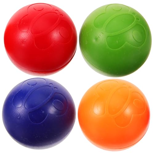 Mikinona 4 Stück Handgreifer Für Den Ringball Musikinstrumente Für Kleinkinder Für Kleinkinder Musikspielzeug Musikinstrumente Für Kinderspielzeug Maracas Ball Für Shaker von Mikinona