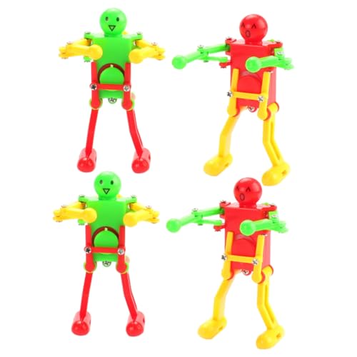 Mikinona 4 Stück Teiliges Aufziehspielzeug Tanzender mechanischer Roboter Batteriefrei Sicher und Tragbar Lustiges Geschenk für Erwachsene Fördert Spielspaß und Zufällige Farbe Mikinona 4 Stück Teiliges Aufziehspielzeug Tanzender mechanischer Roboter Batteriefrei Sicher und Tragbar Lustiges Geschenk für Erwachsene Fördert Spielspaß und Zufällige Farbe von Mikinona