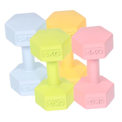 Mikinona 4 Stück Teiliges Miniatur Hanteln Realistische Miniatur Fitness Zubehör für Puppenhaus Kompakte Sportgeräte in Grün Blau Gelb für Spiel und Puppenhaus Dekoration Mikinona 4 Stück Teiliges Miniatur Hanteln Realistische Miniatur Fitness Zubehör für Puppenhaus Kompakte Sportgeräte in Grün Blau Gelb für Spiel und Puppenhaus Dekoration von Mikinona