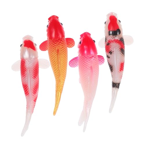 Mikinona 4 Stück Teiliges Miniatur Koi Fisch Realistische Farbenfrohe Goldfisch Figuren für Aquarium Dekoration Puppenhaus DIY Feengarten Langlebige Sammelfiguren für Kleine Räume Mikinona 4 Stück Teiliges Miniatur Koi Fisch Realistische Farbenfrohe Goldfisch Figuren für Aquarium Dekoration Puppenhaus DIY Feengarten Langlebige Sammelfiguren für Kleine Räume von Mikinona