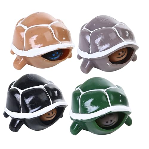 Mikinona 4 Stück Teiliges Stressspielzeug Turtle Kleines Tragbares Anti Stress für Erwachsene und Langlebiges Vielseitiges Entspannungs Fingerspielzeug Bunte Mischung Mikinona 4 Stück Teiliges Stressspielzeug Turtle Kleines Tragbares Anti Stress für Erwachsene und Langlebiges Vielseitiges Entspannungs Fingerspielzeug Bunte Mischung von Mikinona
