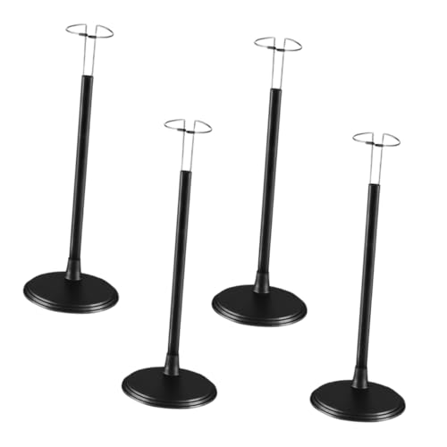 Mikinona 4 Stück Verstellbare Puppenständer aus Robustem Material Schwarzes DIY Displaygestell für Actionfiguren und Puppen Höhenverstellbare Stützen für Puppen Stabiler Desktop Halter Mikinona 4 Stück Verstellbare Puppenständer aus Robustem Material Schwarzes DIY Displaygestell für Actionfiguren und Puppen Höhenverstellbare Stützen für Puppen Stabiler Desktop Halter von Mikinona