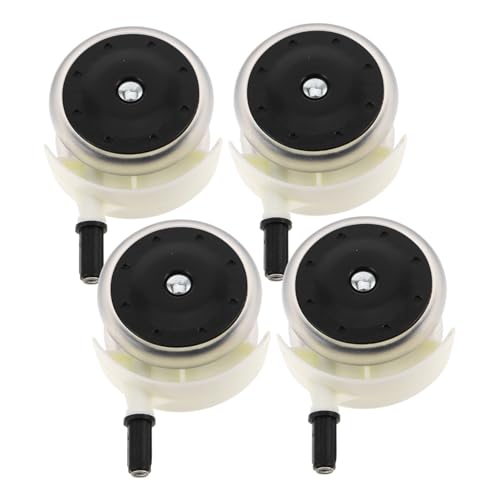 Mikinona 4 Stücke Sters Universal Zu Und Schwenk Möbel Böden Mädchen Räder Front Drive Sichere Mobilität Für Schwarz Stilvolle Hals von Mikinona