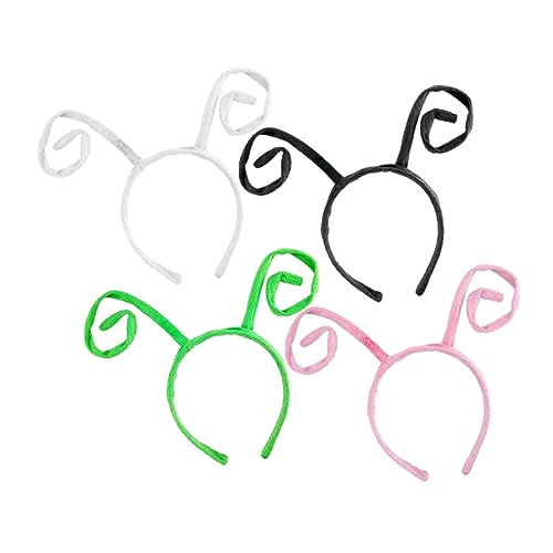 Mikinona 4 Stücke Teiliges Cartoon Haarband für Antennenform Haarschmuck Schwarz Grün und Weiß Stilvolle Haarschleifen für Unvergessliche Fotos und Besondere Anlässe Mikinona 4 Stücke Teiliges Cartoon Haarband für Antennenform Haarschmuck Schwarz Grün und Weiß Stilvolle Haarschleifen für Unvergessliche Fotos und Besondere Anlässe von Mikinona