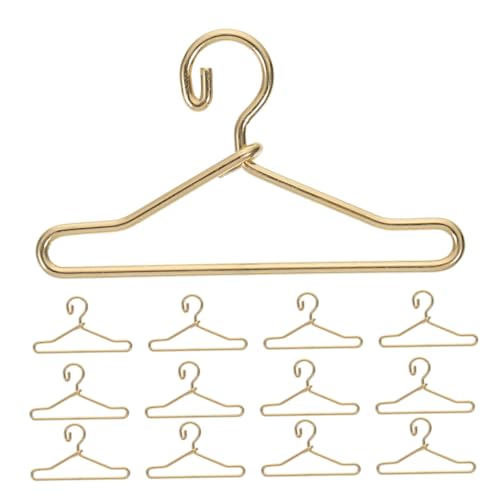Mikinona 45 Stück Teiliges Mini Puppenbügel aus Goldfarbene Kleiderbügel für Puppenkleidung Robustes und Sicheres Design zur Organisation und Aufbewahrung von Puppenoutfits Mikinona 45 Stück Teiliges Mini Puppenbügel aus Goldfarbene Kleiderbügel für Puppenkleidung Robustes und Sicheres Design zur Organisation und Aufbewahrung von Puppenoutfits von Mikinona