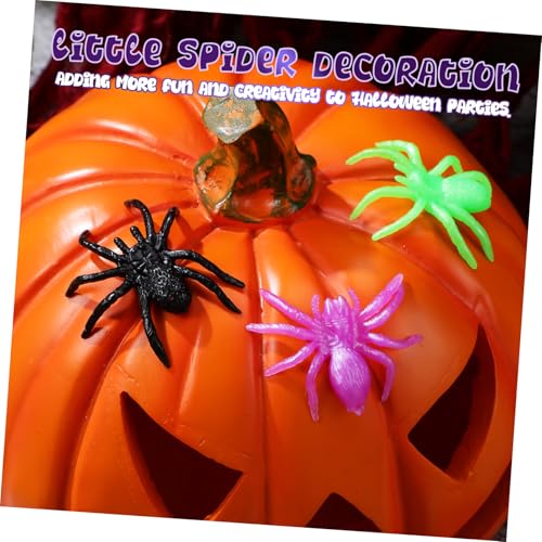 Mikinona 48 Teiliges Elastisches Spinnen aus TPR Realistische Kleine Spinnen in Farben Dehnbar Sicher und Vielseitig als Halloween Dekoration Party Goodies und Scherzartikel Mikinona 48 Teiliges Elastisches Spinnen aus TPR Realistische Kleine Spinnen in Farben Dehnbar Sicher und Vielseitig als Halloween Dekoration Party Goodies und Scherzartikel von Mikinona
