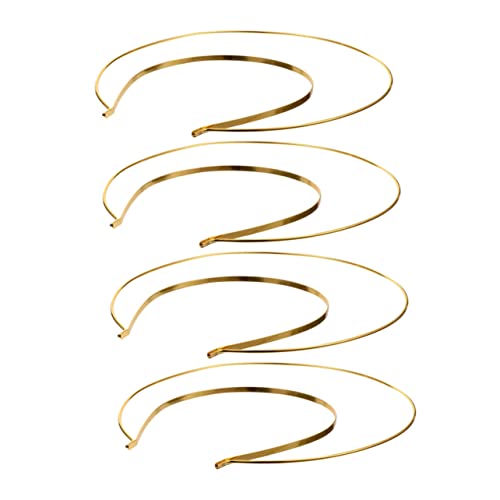 Mikinona 4Stücke Virgin Haarreifen Haarschmuck für Festivals Partys und Besondere Anlässe DIY Requisiten Goldfarben Mikinona 4Stücke Virgin Haarreifen Haarschmuck für Festivals Partys und Besondere Anlässe DIY Requisiten Goldfarben von Mikinona