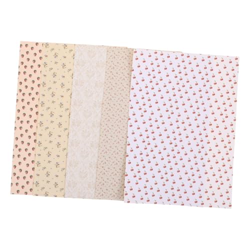 Mikinona 5 Stück Puppenhausdekoration Dollhouse Decor Puppenhauszubehör Und Möbel Mini-haustapete Dollhouse Wallpaper Miniaturmöbel Süße Minimöbel Dekorationszubehör Für Puppenhäuser Papier Mikinona 5 Stück Puppenhausdekoration Dollhouse Decor Puppenhauszubehör Und Möbel Mini-haustapete Dollhouse Wallpaper Miniaturmöbel Süße Minimöbel Dekorationszubehör Für Puppenhäuser Papier von Mikinona