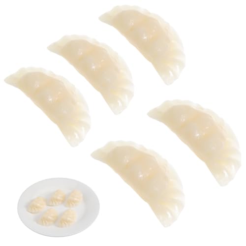 Mikinona 5 Stück Teiliges Simulierte Dekoration PVC Lebensechte Food Shop Deko Fotorealistisches Modell Vielseitig für Markt Vorschule Fotografie und Lernspielzeug von Mikinona