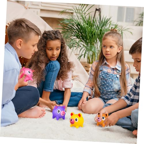 Mikinona 5 Stück Teiliges Stressabbau Squeeze Tiere Schwein Bär Tiger Weiche Dehnbare Cartoon Spielzeuge für Jungen Mädchen Lustige Quetschbälle gegen Langeweile Vielseitig als Deko und Mikinona 5 Stück Teiliges Stressabbau Squeeze Tiere Schwein Bär Tiger Weiche Dehnbare Cartoon Spielzeuge für Jungen Mädchen Lustige Quetschbälle gegen Langeweile Vielseitig als Deko und von Mikinona