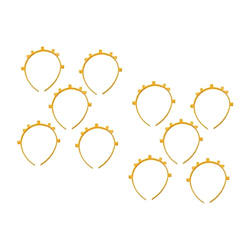 Mikinona 50 Stück Leuchtende Party Zubehör für Praktische Haaraccessoires für Feste und Konzerte Gelb Ergänzung für Feierlichkeiten und Fotorequisiten Mikinona 50 Stück Leuchtende Party Zubehör für Praktische Haaraccessoires für Feste und Konzerte Gelb Ergänzung für Feierlichkeiten und Fotorequisiten von Mikinona