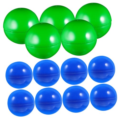 Mikinona 50 Stück PVC Raffle Balls zum Öffnen und Befüllen Kleine Bunte Tombola Kugeln für Gewinnspiele Party Event zubehör Wiederverwendbare Spielkugeln in Blau und Grün Mikinona 50 Stück PVC Raffle Balls zum Öffnen und Befüllen Kleine Bunte Tombola Kugeln für Gewinnspiele Party Event zubehör Wiederverwendbare Spielkugeln in Blau und Grün von Mikinona