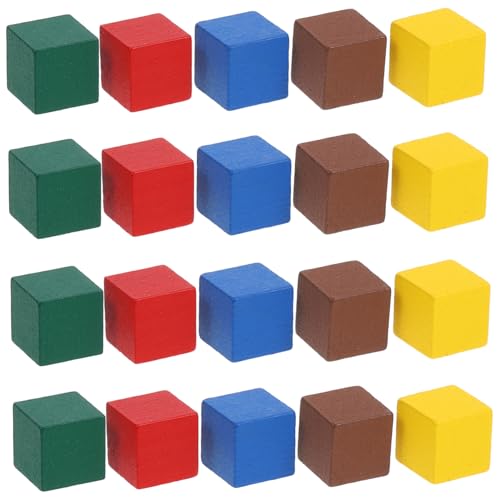 Mikinona 50 Stück Teiliges Bunte Holz Schachfiguren Quadratisch Robuste Pinienholz Spielsteine Ersatz für Brettspiele Leicht Tragbar Kindgerechtes Denkspiel Zubehör Mikinona 50 Stück Teiliges Bunte Holz Schachfiguren Quadratisch Robuste Pinienholz Spielsteine Ersatz für Brettspiele Leicht Tragbar Kindgerechtes Denkspiel Zubehör von Mikinona