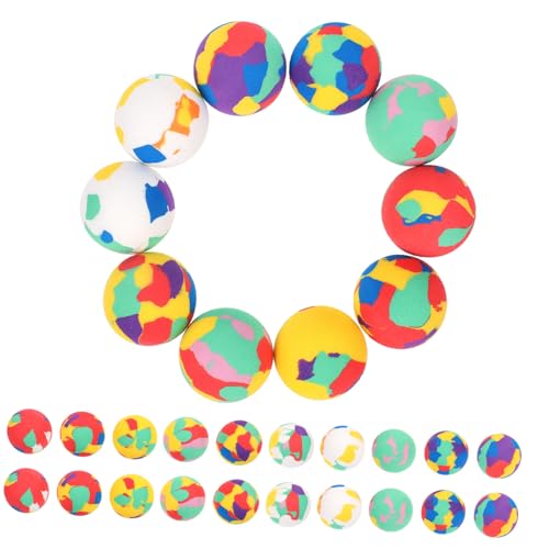 Mikinona 50 Stück Teiliges EVA Elastikbälle Bunte Kleine Flummis Anti stress Bälle Indoor Outdoor für Jungen Mädchen Farberkennung und Spielspaß Mikinona 50 Stück Teiliges EVA Elastikbälle Bunte Kleine Flummis Anti stress Bälle Indoor Outdoor für Jungen Mädchen Farberkennung und Spielspaß von Mikinona