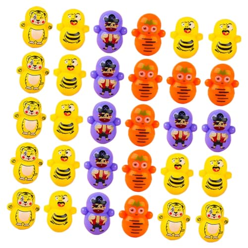 Mikinona 50 Stück Teiliges Mini Wackelpuppen Bunte Cartoon Tiere Kindergeburtstag Mitgebsel Partyfüllung für Kinderzimmer Deko und Sammeln Mikinona 50 Stück Teiliges Mini Wackelpuppen Bunte Cartoon Tiere Kindergeburtstag Mitgebsel Partyfüllung für Kinderzimmer Deko und Sammeln von Mikinona