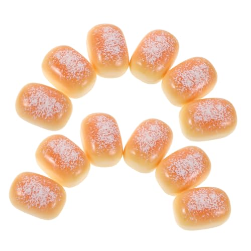 Mikinona 50 Stück Toast Miniatur Mini Charm Gefälschte Bäckerei Kunstharz Basteln Winziges Zubehör Für Haus Dessert Gebäck Brot Lebensmittel Miniaturen Simulationsmodell Dekor Mikinona 50 Stück Toast Miniatur Mini Charm Gefälschte Bäckerei Kunstharz Basteln Winziges Zubehör Für Haus Dessert Gebäck Brot Lebensmittel Miniaturen Simulationsmodell Dekor von Mikinona