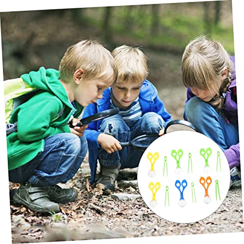 Mikinona 6 Sätze Teiliges Insektenfang mit Farbigen Kunststoff Klemmscheren und Pinzette Sicheres Outdoor Fangwerkzeug für Naturerkundungen und Wissenschaftliche Experimente für Jungen und Mikinona 6 Sätze Teiliges Insektenfang mit Farbigen Kunststoff Klemmscheren und Pinzette Sicheres Outdoor Fangwerkzeug für Naturerkundungen und Wissenschaftliche Experimente für Jungen und von Mikinona
