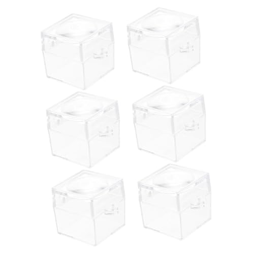 Mikinona 6 Stück Teiliges Insektenbeobachtungsboxen mit Eingebauter Lupe Transparente Leichte Aufbewahrungsboxen für Tragbar für Draußen Fördert Kognitive Fähigkeiten und Fantasie Mikinona 6 Stück Teiliges Insektenbeobachtungsboxen mit Eingebauter Lupe Transparente Leichte Aufbewahrungsboxen für Tragbar für Draußen Fördert Kognitive Fähigkeiten und Fantasie von Mikinona