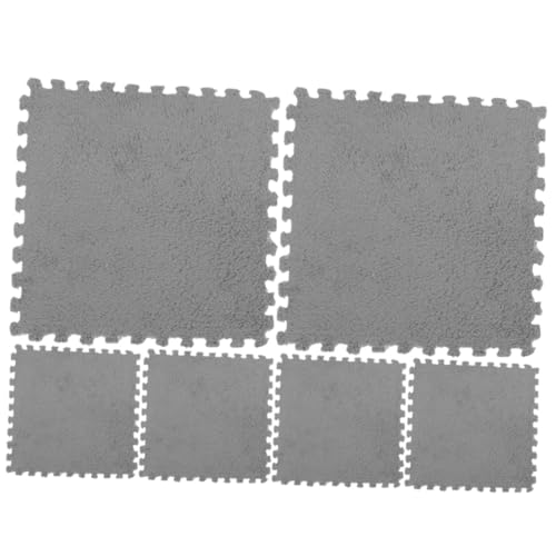 Mikinona 6 Stück Teiliges Interlockendes Krabbelmatte Komfort rutschfest Eva Schaumstoff Bodenmatte Geeignet für Zuhause Tatami Sitzkissen von Mikinona