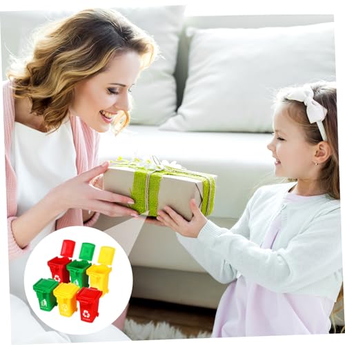 Mikinona 6 Stück Teiliges Mini Farbige Abfalltrennung Pädagogisches Sortierspielzeug Hand Auge koordination und Müllbewusstsein für Jungen und Mädchen Mikinona 6 Stück Teiliges Mini Farbige Abfalltrennung Pädagogisches Sortierspielzeug Hand Auge koordination und Müllbewusstsein für Jungen und Mädchen von Mikinona