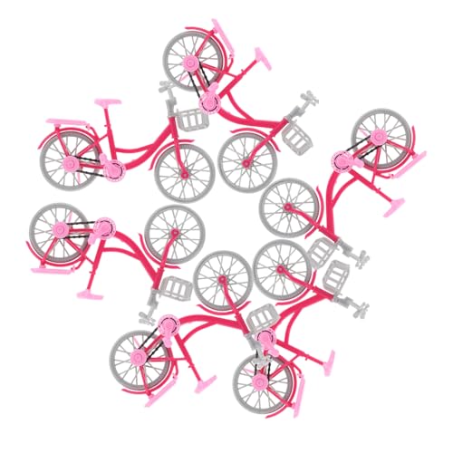 Mikinona 6 Stück Teiliges Miniatur-puppenfahrrad mit Beweglichen Gelenken Realistische DIY Fahrradmodell für Puppenhaus Zubehör und Kreatives Rollenspiel Mikinona 6 Stück Teiliges Miniatur-puppenfahrrad mit Beweglichen Gelenken Realistische DIY Fahrradmodell für Puppenhaus Zubehör und Kreatives Rollenspiel von Mikinona