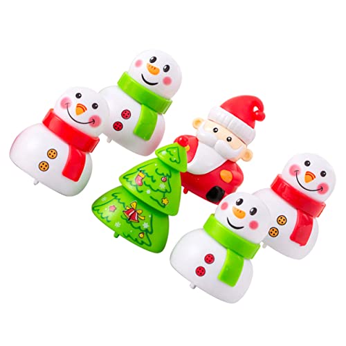 Mikinona 6 Stück Teiliges Weihnachts Aufziehspielzeug Bunte Cartoon Kinderfahrzeuge Batteriefrei Handliche Mitbringsel für Weihnachtsfeiern und Kindergeburtstage Mikinona 6 Stück Teiliges Weihnachts Aufziehspielzeug Bunte Cartoon Kinderfahrzeuge Batteriefrei Handliche Mitbringsel für Weihnachtsfeiern und Kindergeburtstage von Mikinona