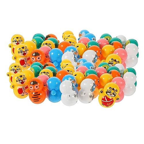 Mikinona 60 Stück Teiliges Mini Wackelspielzeug Farbenfrohe Wackeltiere aus Kunststoff Sichere Desktop Tierdeko und Geburtstags Mitgebsel für Jungen und Mädchen Zufällige Zufällige Farbe Mikinona 60 Stück Teiliges Mini Wackelspielzeug Farbenfrohe Wackeltiere aus Kunststoff Sichere Desktop Tierdeko und Geburtstags Mitgebsel für Jungen und Mädchen Zufällige Zufällige Farbe von Mikinona