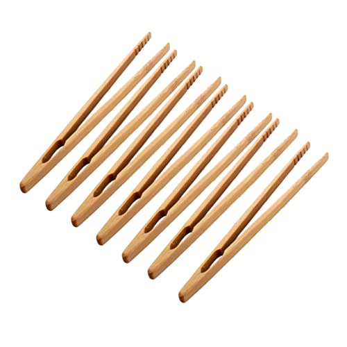 Mikinona 7Stücke Teiliges Holz Pinzetten für Feinmotorik Training Hand Auge Koordination und Konzentration für Kleinkinder und Vorschulkinder von Mikinona