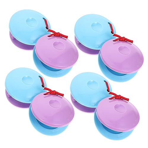 Mikinona 8 Pcs Kastagnetten Instrumente Percussion Musical Trommel Kleinkind Finger Kastagnetten Kunststoff Mikinona 8 Pcs Kastagnetten Instrumente Percussion Musical Trommel Kleinkind Finger Kastagnetten Kunststoff von Mikinona