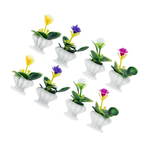 Mikinona 8 Stück Miniatur Pflanzen Dekoration Teiliges für Puppenhaus Realistische Bonsai Modelle für Mikro Landschaften Hochwertige Langlebige Wohnaccessoires Mikinona 8 Stück Miniatur Pflanzen Dekoration Teiliges für Puppenhaus Realistische Bonsai Modelle für Mikro Landschaften Hochwertige Langlebige Wohnaccessoires von Mikinona
