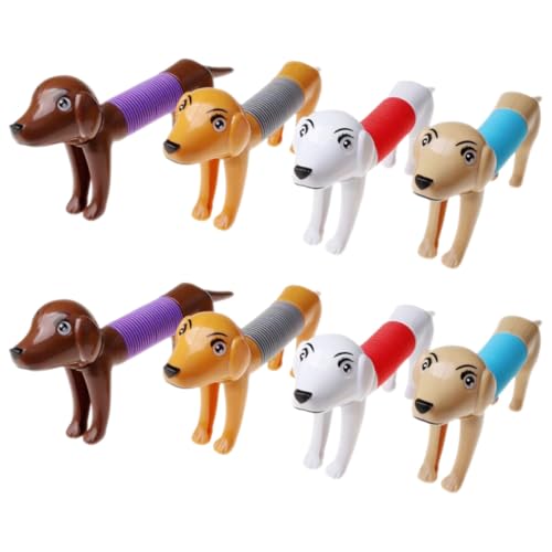 Mikinona 8 Stück Teiliges Pop Tube mit Niedlichen Tiermotiven Dehnbar und Stressabbauend Interaktives Hundespielzeug für Welpen und Kleine Hunde Partygeschenk und Belohnungsspielzeug Mikinona 8 Stück Teiliges Pop Tube mit Niedlichen Tiermotiven Dehnbar und Stressabbauend Interaktives Hundespielzeug für Welpen und Kleine Hunde Partygeschenk und Belohnungsspielzeug von Mikinona