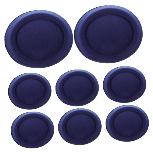 Mikinona 8 Stück Teiliges Vintage Pillbox Fascinator Hut Basis aus EVA und Vielseitige DIY Haar Kostüm accessoires für Damen als Kleine Cocktail Stewardess Hüte von Mikinona