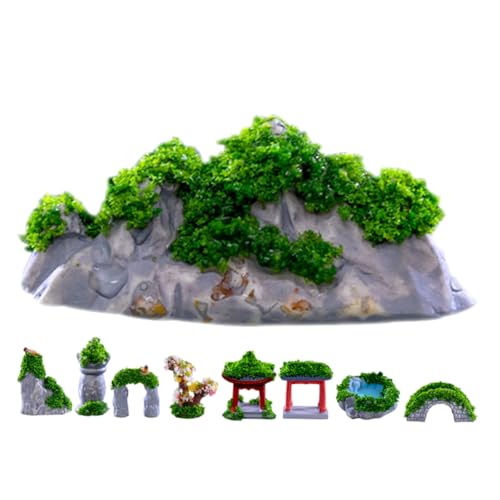 Mikinona 9 Stück Teiliges Miniatur Harz Modell Micro Landschaft Alte Gebäude Figuren Garten Dekorationen für Puppenhaus Mini Garten Balkon Langlebige Sichere Materialien Mikinona 9 Stück Teiliges Miniatur Harz Modell Micro Landschaft Alte Gebäude Figuren Garten Dekorationen für Puppenhaus Mini Garten Balkon Langlebige Sichere Materialien von Mikinona