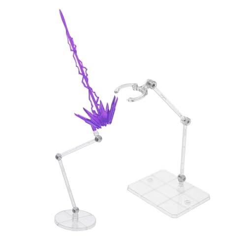 Mikinona Action Figuren Ständer mit Energie Effekt Verstellbarer Display Halter für Anime Modelle Stabile Puppenstütze für Figuren für Sammlerstücke Modernes Design Mikinona Action Figuren Ständer mit Energie Effekt Verstellbarer Display Halter für Anime Modelle Stabile Puppenstütze für Figuren für Sammlerstücke Modernes Design von Mikinona