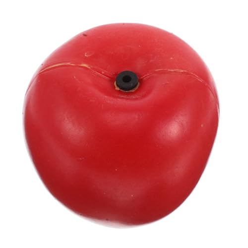 Mikinona Apfelspielzeug Vorschul Babyspielzeug Simulation Von Äpfeln Und Früchten Musikspielzeug Für Schlaginstrument Maracas Heimdekoration Obst Maraca Gefälschte Äpfel Modell von Mikinona