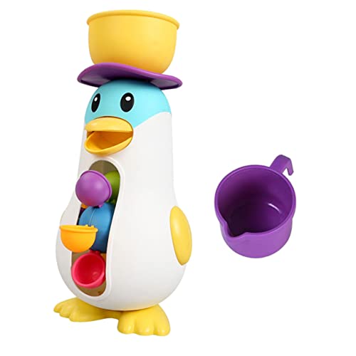 Mikinona Badespielzeug für Kleinkinder Pinguin Windmühlen badewannenspielzeug Lustiges Cartoon Design Fördert Kreativität Hand Auge koordination für Junge Mädchen und Kleinkinder Mikinona Badespielzeug für Kleinkinder Pinguin Windmühlen badewannenspielzeug Lustiges Cartoon Design Fördert Kreativität Hand Auge koordination für Junge Mädchen und Kleinkinder von Mikinona