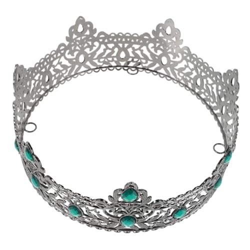 Mikinona Barock Vintage Herren Königskrone Vollständig mit Strass Kristallen Mittelalterliche Tiara für Theater Party Cosplay Geburtstag Halloween Leicht und Bequem Mikinona Barock Vintage Herren Königskrone Vollständig mit Strass Kristallen Mittelalterliche Tiara für Theater Party Cosplay Geburtstag Halloween Leicht und Bequem von Mikinona